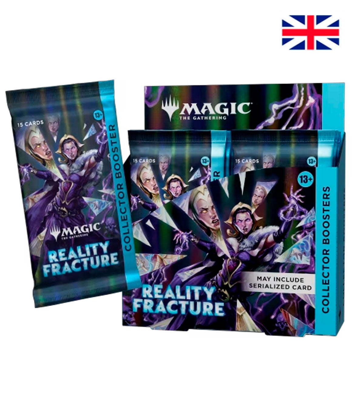 Collector Booster Display (12 sobres) Reality Fracture Inglés - Magic The Gathering